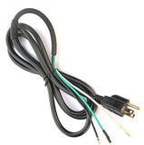 High Quality power cords & extension cords ETL Standard Power Cord Black Plug Socket 2 Pin Power Cord For Home Appliance