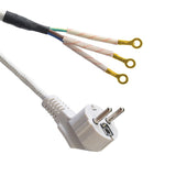 Hot Selling For Indonesia Market Power Cord & Extension Cord 2/3 Prong Braided Copper Cable AC Power Cord for Rice Cooker