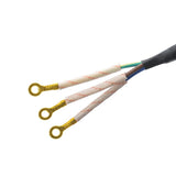 Hot Selling For Indonesia Market Power Cord & Extension Cord 2/3 Prong Braided Copper Cable AC Power Cord for Rice Cooker