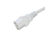 Power Cords & Extension Cords BS Re-Wireable 3 Pin Plug with IEC C13 Socket for Computer UPS Server