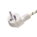 Top Quality VDE Standard Power Cord & Extension Cord 3 Prong Cotton Braided AC Power Cord for Steam Iron