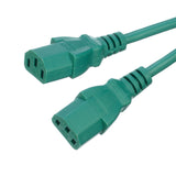 High Quality Italy 3pin Plug to 2*C13 Female Y Splitter Cable , IMQ Certificated 3 Pin Plug to 2xC13 Extension Cord