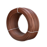 Flexible Cord Round Cables Brown 02 Rv-90 1X0.5mm2 Electrical Power Cable With PVC Jacket