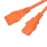 IMQ Certificated Computer Power Cord Y Splitter 3pin Plug with 2 way C13 plug socket