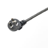 Hot Selling CCC Power cord & extension cord Plug 3 Pin Braided Coton power cord for Iron