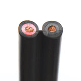 Factory Direct Sales 2x4mm2 XLPO PV Cable Tinned Cooper TUV Approved for Solar Panel Systems UV protection