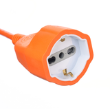 High Quality Italy Standard Extention Cable 3 Pin Plug with Waterproof Socket 3 Pin 10A 3X1MM2 IMQ Extention Cord