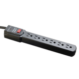High Quality American Standard ETL15A/125V 6 Outlet Power Strip Surge Protector For Home Appliances