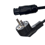 S+ Certificated Swiss Waterproof Plug IP55 AC Power Cord with Betteri BC01 IP68 for Balcony Photovoltaic Systems