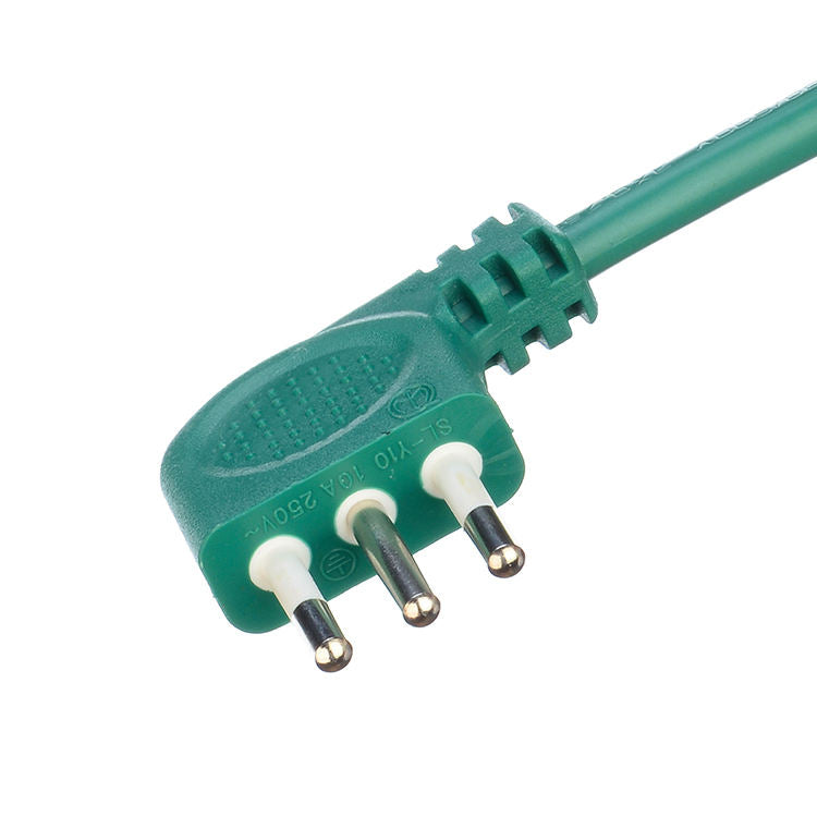IMQ Certificated Computer Power Cord Y Splitter 3pin Plug with 2 way C13 plug socket 10A