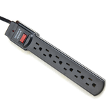 High Quality American Standard ETL15A/125V 6 Outlet Power Strip Surge Protector For Home Appliances