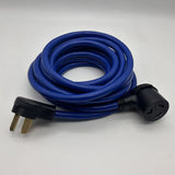 ETL Heavy Duty RV Extension Cord 30Amp 10-30P to 10-30R Cable 10AWG/3 STW 25FT for Generator Dryer and Trailer Camper